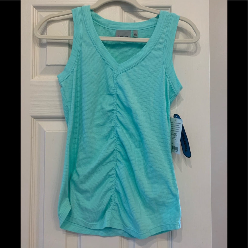 Athleta Mint Green Run Tank